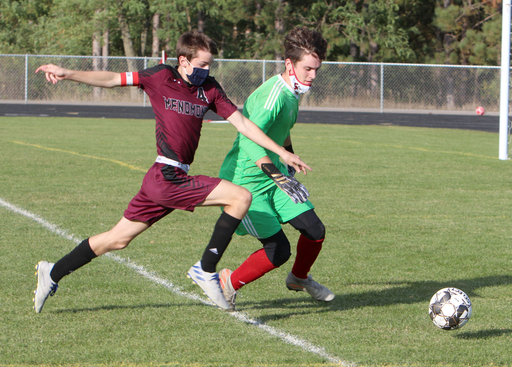 Chi-Hi at Menomonie boys soccer 10-6-20